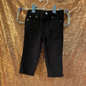 Baby boy black jeans